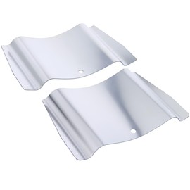 foto-kontor Door Latch Slider Lockpick Set 2 Pieces 20 mm + 15 mm Opening Tool Professional Stainless Steel Latch Slider Locksmith Tool Lockpick Set Lockpicking Card