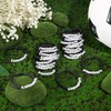 24pcs Soccer Bracelets, Soccer Beaded Bracelet Soccer Charm Bracelets for