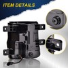 ALLGOOD LED Fog Lights w/Bulbs, Compatible with Chevy Silverado 1500