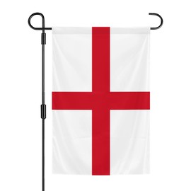 England Flag 12 x 18 Inches English National Garden Flags Double Sided Polyester Vivid Color for Indoor and Outdoor Yard Garden Street Decorations