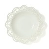 Francfranc French Pannier Deep Plate Lace White