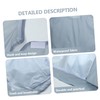 Mikinona Waterproof Barber Cape Hairdressing Cloak for Home Haircut Polyester