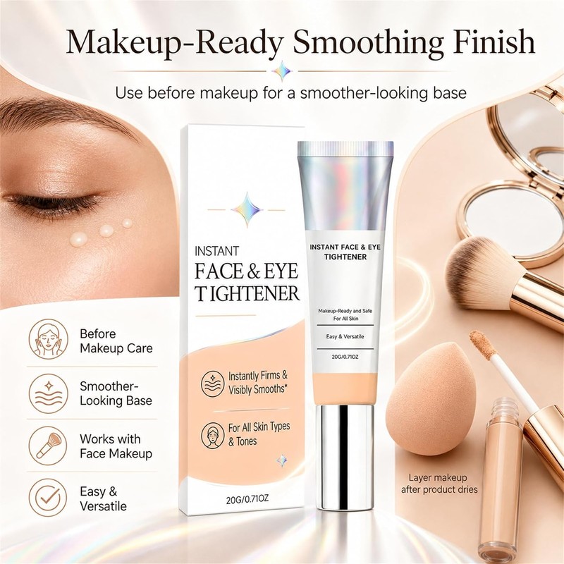 Instant Face Eye Tightener Firming Serum, Rapid Reduction Under Eye