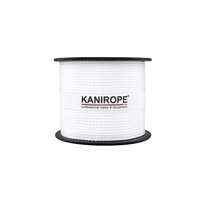 Kanirope® PP Seil Polypropylenseil MULTIBRAID 2mm 100m Farbe Weiß (0100)