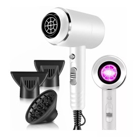 MYBEAUTY Secadoras De Cabello De Ion Negativo Portátil 3 Velocidades