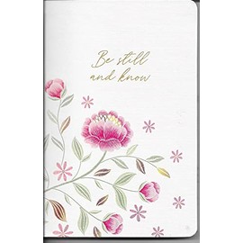 "Be Still and Know" Faux Leather Journal - T482X (8.5"x .5" x 5.5")