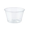 HEIKO Transparent Cups, A-PET 4 oz, Shallow Shape, 74mm Diameter,