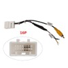 16Pin Retain OEM Fatory Car Parking Reverse Backup Rearview Camera