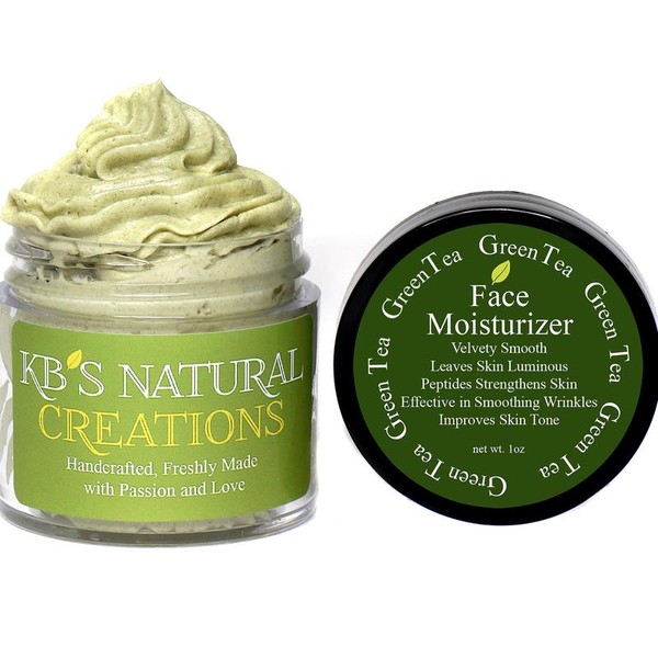 Green Tea Moisturizer - Wrinkle Fighting Ultra Emollient Face Moisturizer