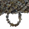 Labradorite Splitter Bracelet with Beautiful Blue Shimmer on Elastic Rubber