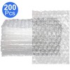 200 PCS Clear Bubble Pouches Bags 4x6 inch, Protective Bubble