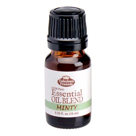 Fabulous Frannie Minty Essential Oil Blend 100% Pure, Undiluted Essential Oil Blend of Spearmint and Peppermint Essential Oils 10ml