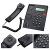Desktop Battery-free Landline Telephone with Caller Identification Adjustable LCD Screen