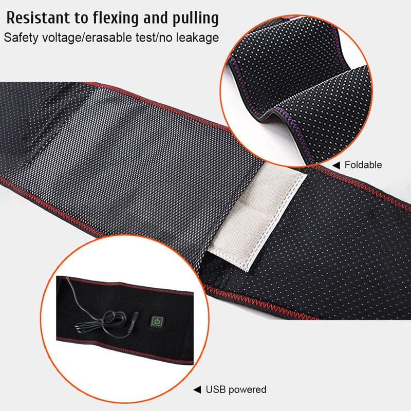 Heating Pad for Lower Back Rechargeable Heated Waist Belt Back