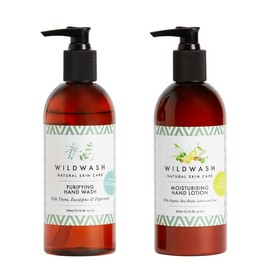 Purifying Hand Wash 300ml and Moisturising Hand Lotion 300ml Set - Moisturize & Cleanse Skin with Gentle Formula made with natural ingredients