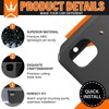 ABS Front License Plate Holder& Frame Bracket- Enhanced Anti- Vibration