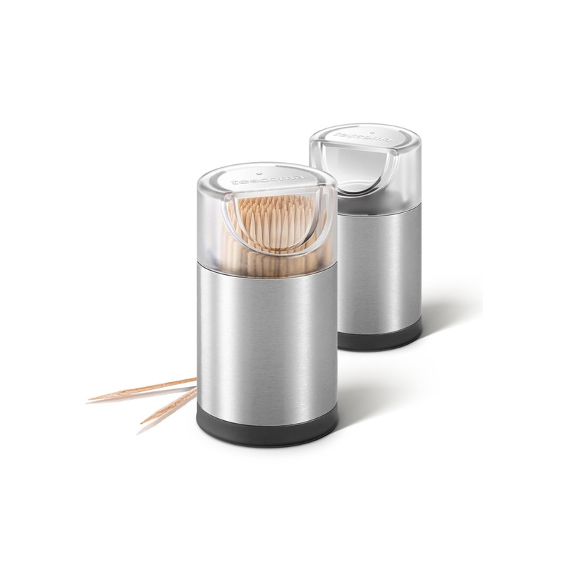 Tescoma GrandCHEF Toothpick Dispenser Stainless Steel and Plastic with One-Handed