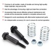 Akozon Exhaust Spring Bolt, Exhaust Spring Bolt Kit Fix Repair