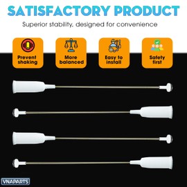 2025 Upgraded 4902FA1665W WT4870CW WT1201CV/W WT5101HV/W WT1101CW WT5001CW Suspension Rods Replace for lg Kenmore Washer WT5070CW WT5170HV WT4970CW 796.31512210 796.31512211, AJK72909308/7 4902EA1002F