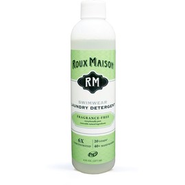 Roux Maison Laundry Detergent with High Efficiency (HE) All Purpose Formula, All Natural Laundry Soap, Up to 40 Machine Loads or 80+ Hand Washes, Swimwear Fragrance Free 8oz