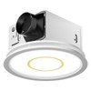 Fitop Bathroom Exhaust Fan with Light, 130 CFM 47W Ceiling