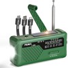 PRUNUS J-366 Radio Portatile Emergenza FM/AM/SW con Manovella Dinamo