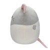 Squishmallows Original 12-Inch - Rusty the Grey and White Rat