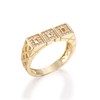 9 Carat Gold on Solid Sterling 925 Silver Diamond Set
