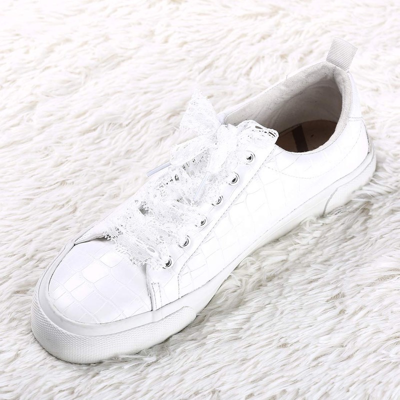 Allegra K Shoelaces, Ribbon Shoelaces, Flat Laces, Wide 2.5 cm,