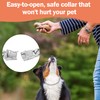1 Pcs Sliver Chain Dog Collar for Small Dogs, Diamond