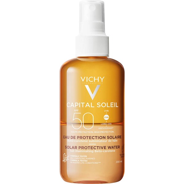 Vichy Capital Soleil Agua Solar Bronceadora FPS 50+ 200ml