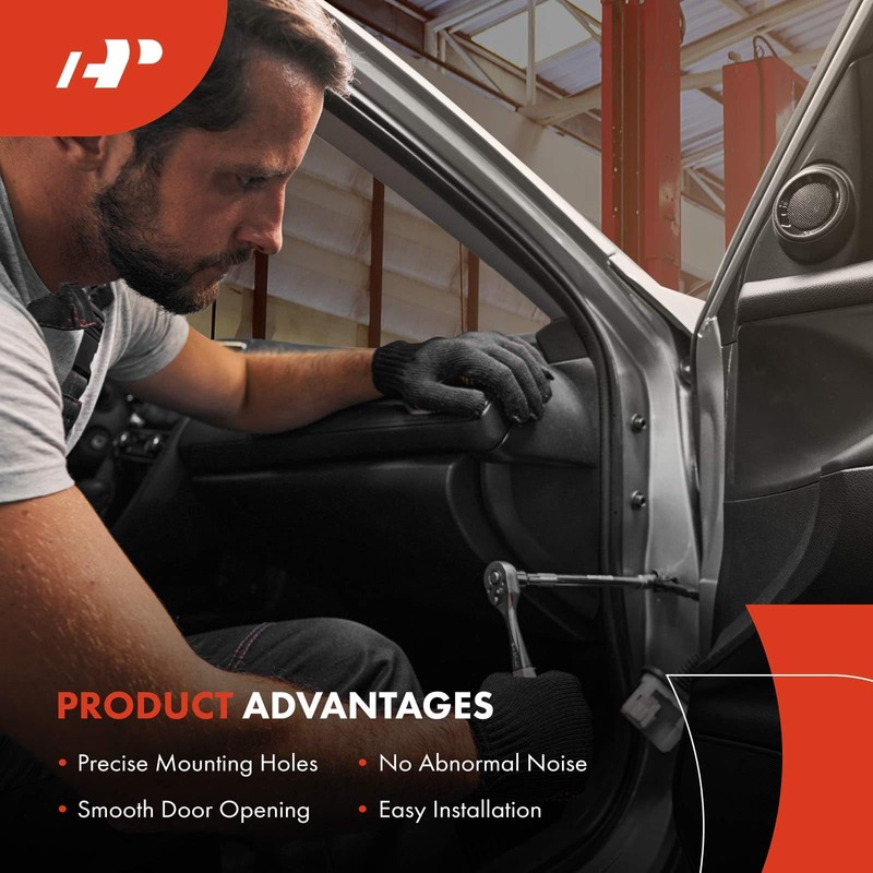 A-Premium 2PCS Rear Left and Right Door Check Strap Stopper