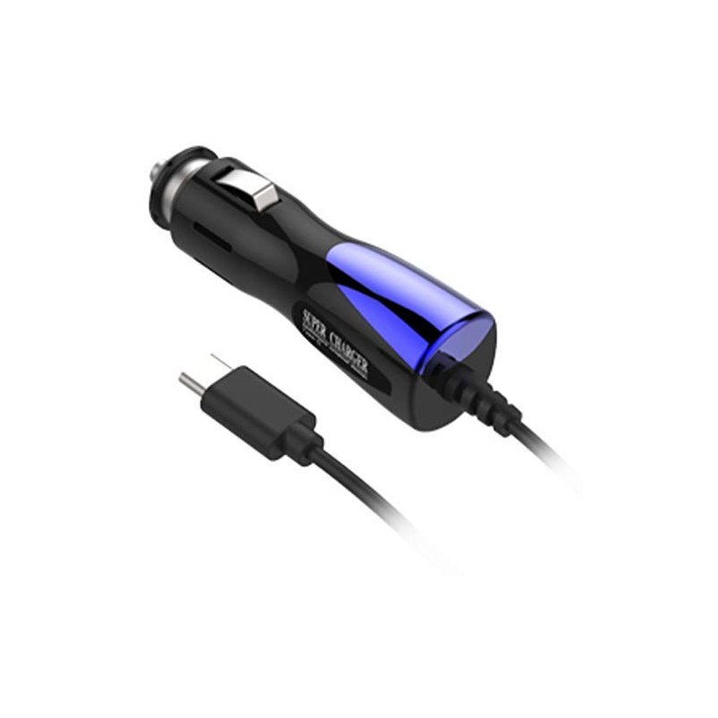 Kashimura Car DC Charger 3A Type-C BK-BL AJ-547