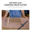 Sewroro Drywall Circle Cutter Clay Ceramic Pottery Compass Circle Cutter