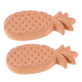 MAGICLULU 2 Pcs Reusable Sugar Saver Softening Clay Disk for Sugar Container Prevent Hardening Maintain Freshness Suitable for Home Kitchen Restaurant