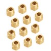 ChillWaves Brass Flare Tube Fittings, SAE 45 Degree 1/2" Flare