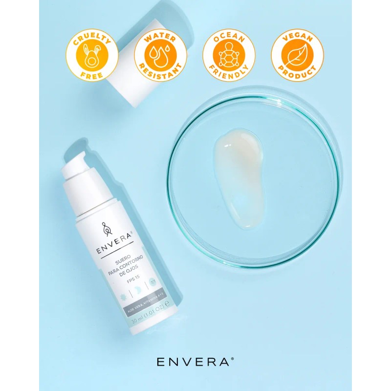 Envera Suero Contorno De Ojos Disminuye Ojeras Y Arrugas