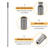 sourcing map 3pcs TT20 Security Torx Head Screwdriver Bit 10"