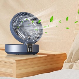 Portable Air Circulator - Personal Fans Silent 3-Speed Adjustment | Remote Control Efficient Air Circulator for Home Offices Study Work Desktop
