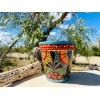 Handcrafted Talavera Clay Planter Hand Painted