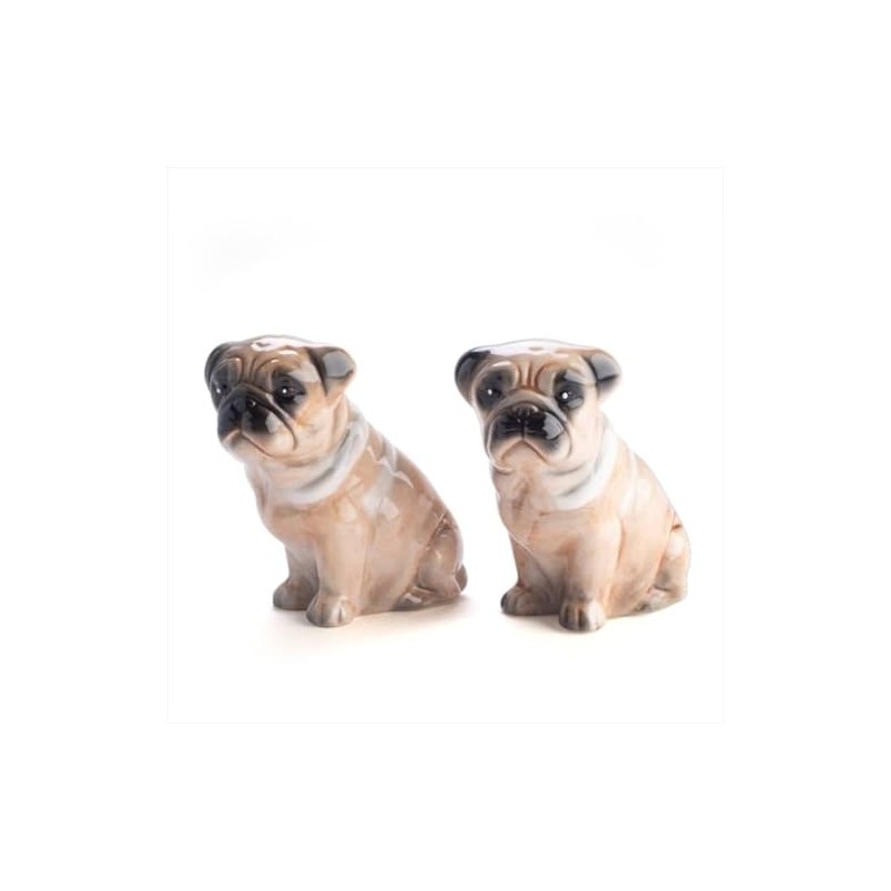 MDI Australia PP-SP_Pug Pug Salt & Pepper Set Pug Dog