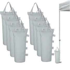 Canopy Weights Bag Leg Weight for Pop up Canopy Tent 8 Pack-Grey