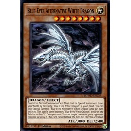 Blue-Eyes Alternative White Dragon - SDWD-EN005 - Common - 1st Edition