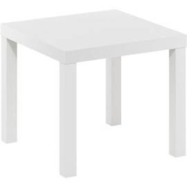 Ikea Table End Side White (2 Pack) Lack