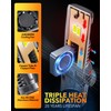 OXILAM 9007 HB5 LED Light Bulbs, 30000LM 800% Brighter, 6500K