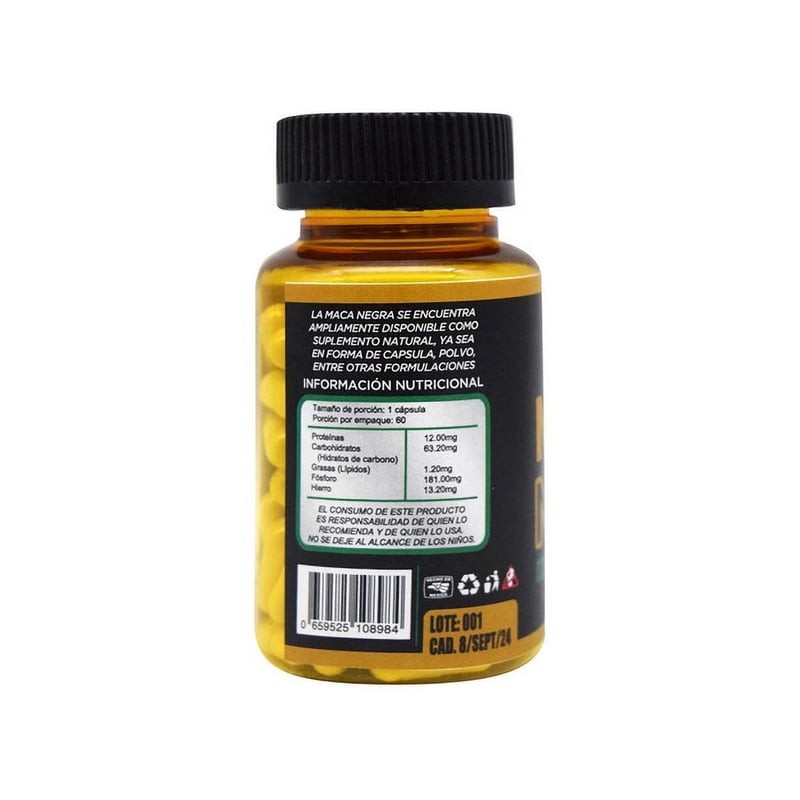 Maca Negra 90 Cap-joy Natura