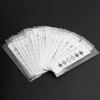 Pack of 20 Temperature Strips, Reusable Forehead Fever Thermometer Strips