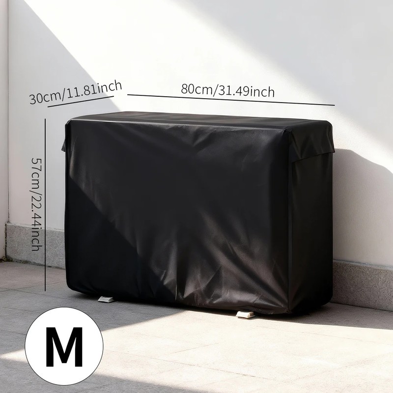 33.85 Inch Outdoor Air Conditioner Cover, All-Season Waterproof Windproof AC