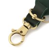 IL BISONTE Key Ring, Keychain, Leather, Genuine Leather, Cowhide Leather,