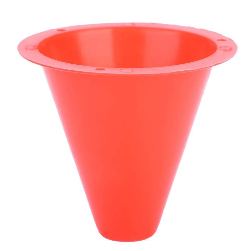 10 football Training Cones 8.5cm, Football Barrier Cones, Plastic Marker